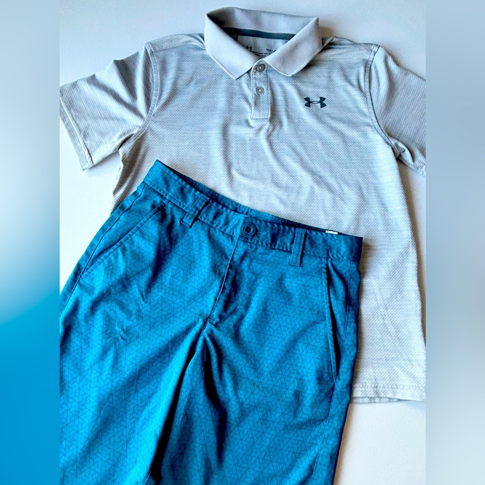 UNDER ARMOUR boys size large golf sets in excellent condition